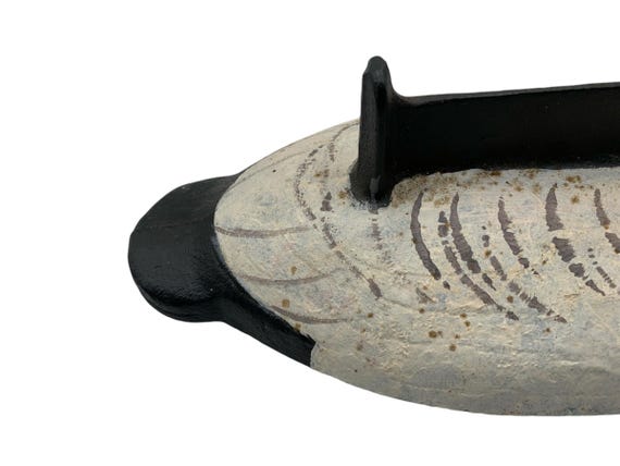 1900s Cast Iron Duck Shaped Boot Scrape - image 6