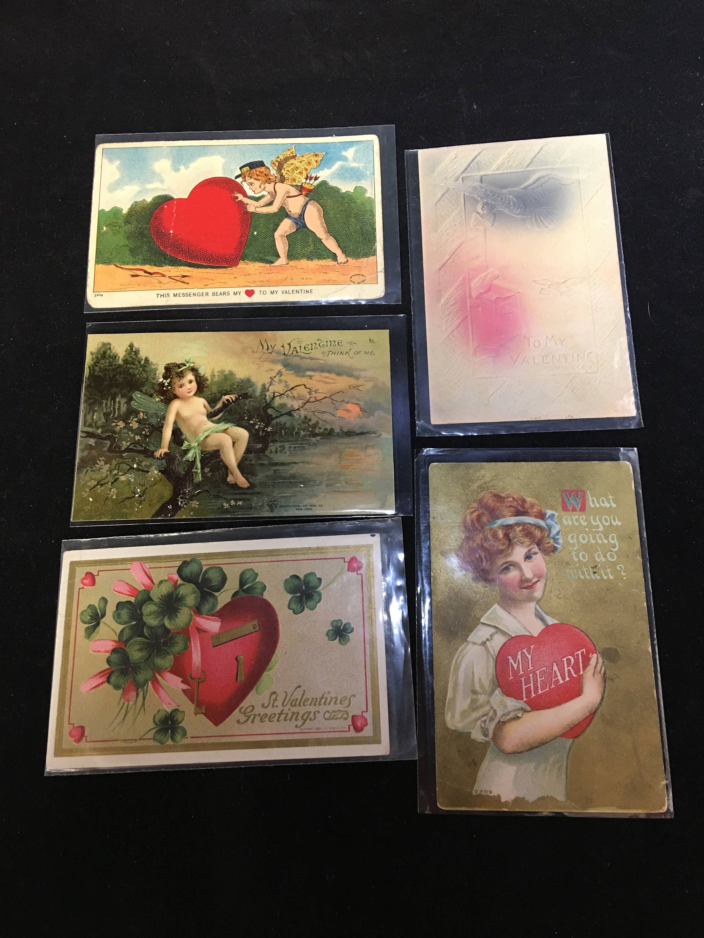 early-1900-valentine-post-cards-set-of-5