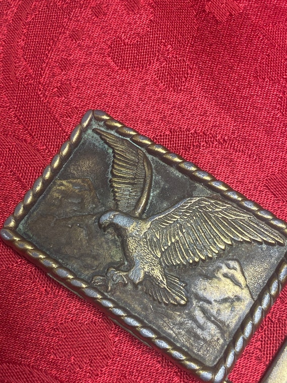 Brass Eagle Belt Buckle