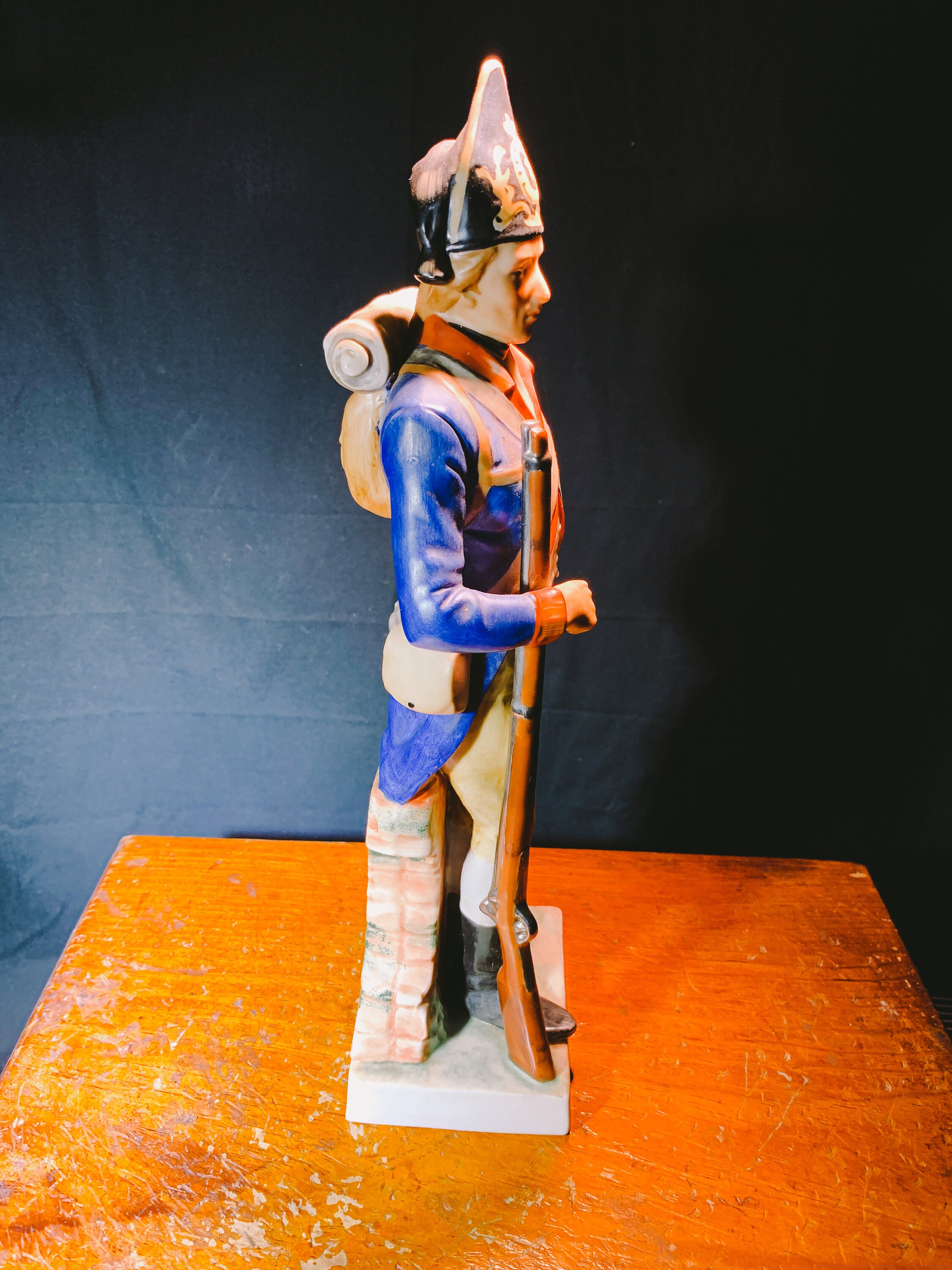Delaware Blues 1776 Revolutionary Soldier Figurine