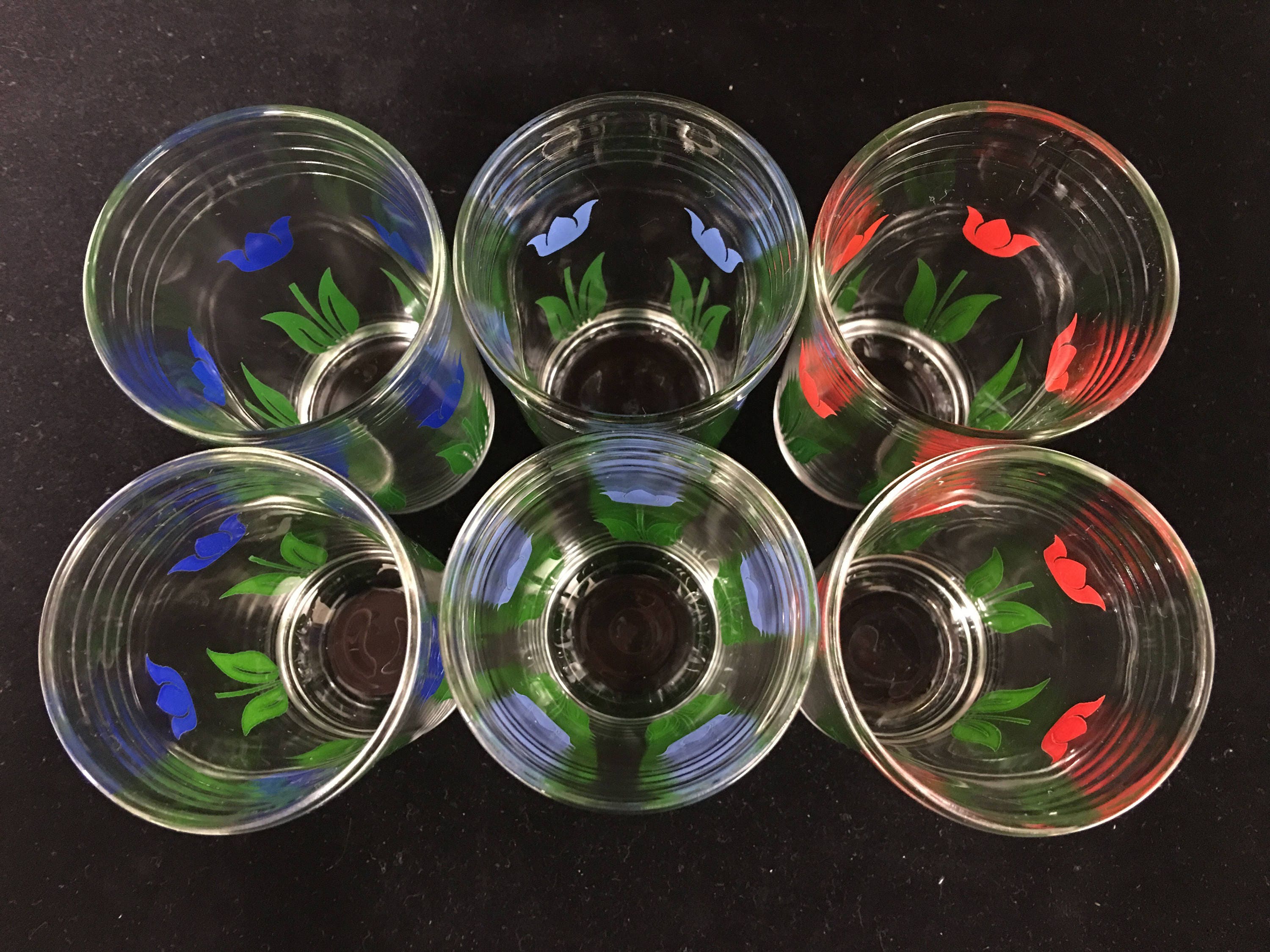 Vintage Swanky Swig Kraft Cheese Glass Set