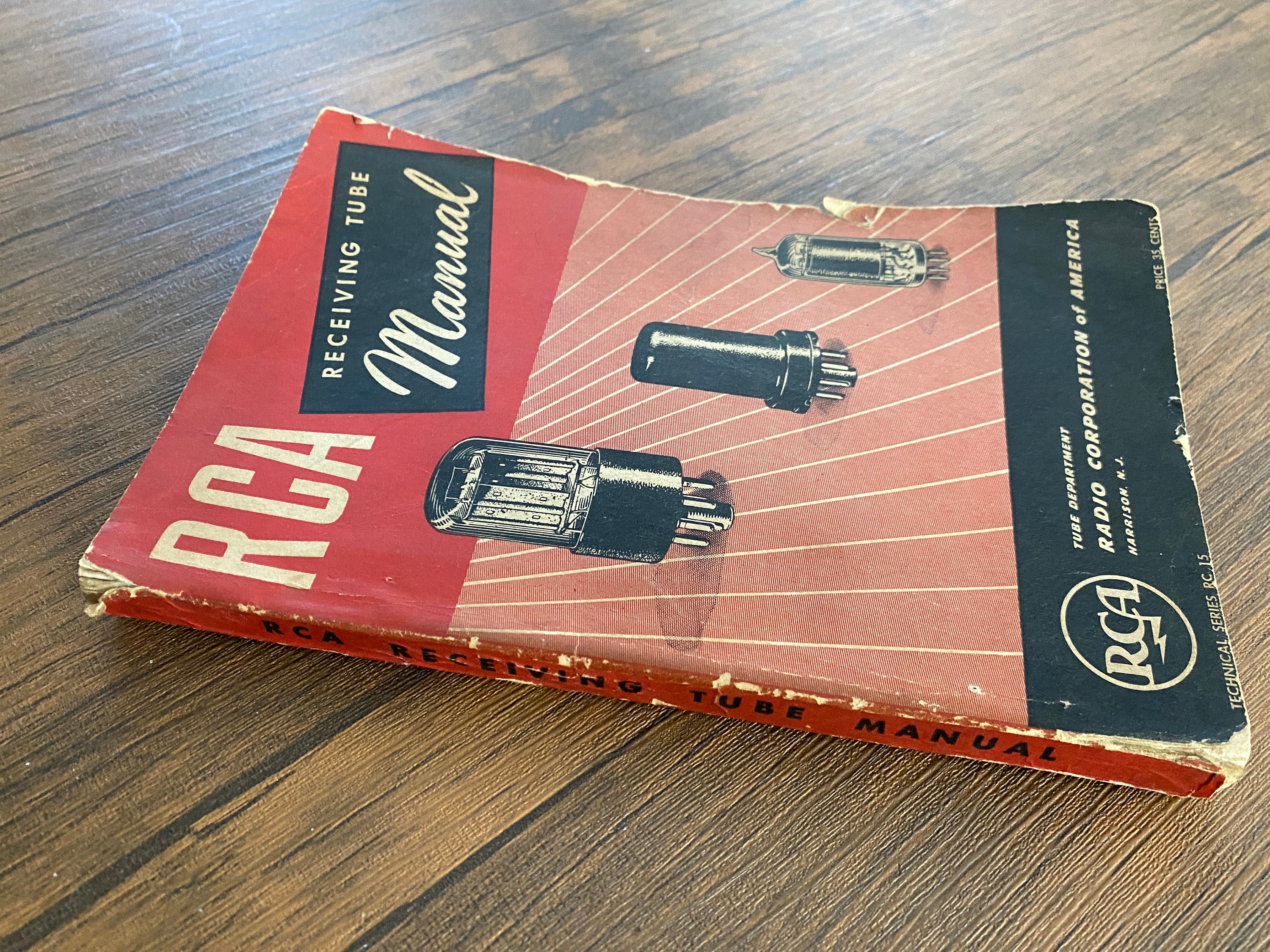 RCA Receiving Tube Manual Vintage Collectable Electronics Manual