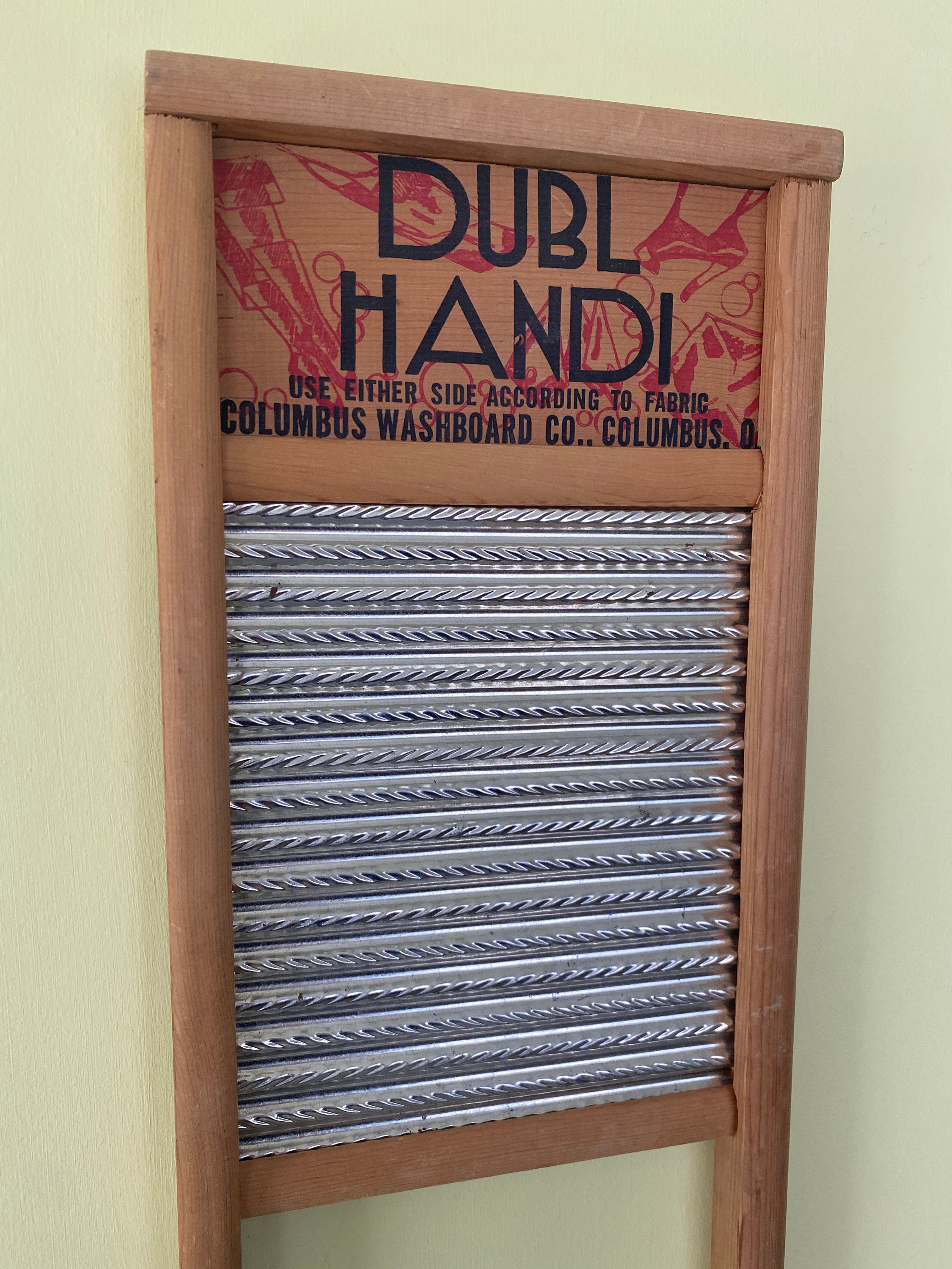 Rustic Washboard Laundry Room Decor