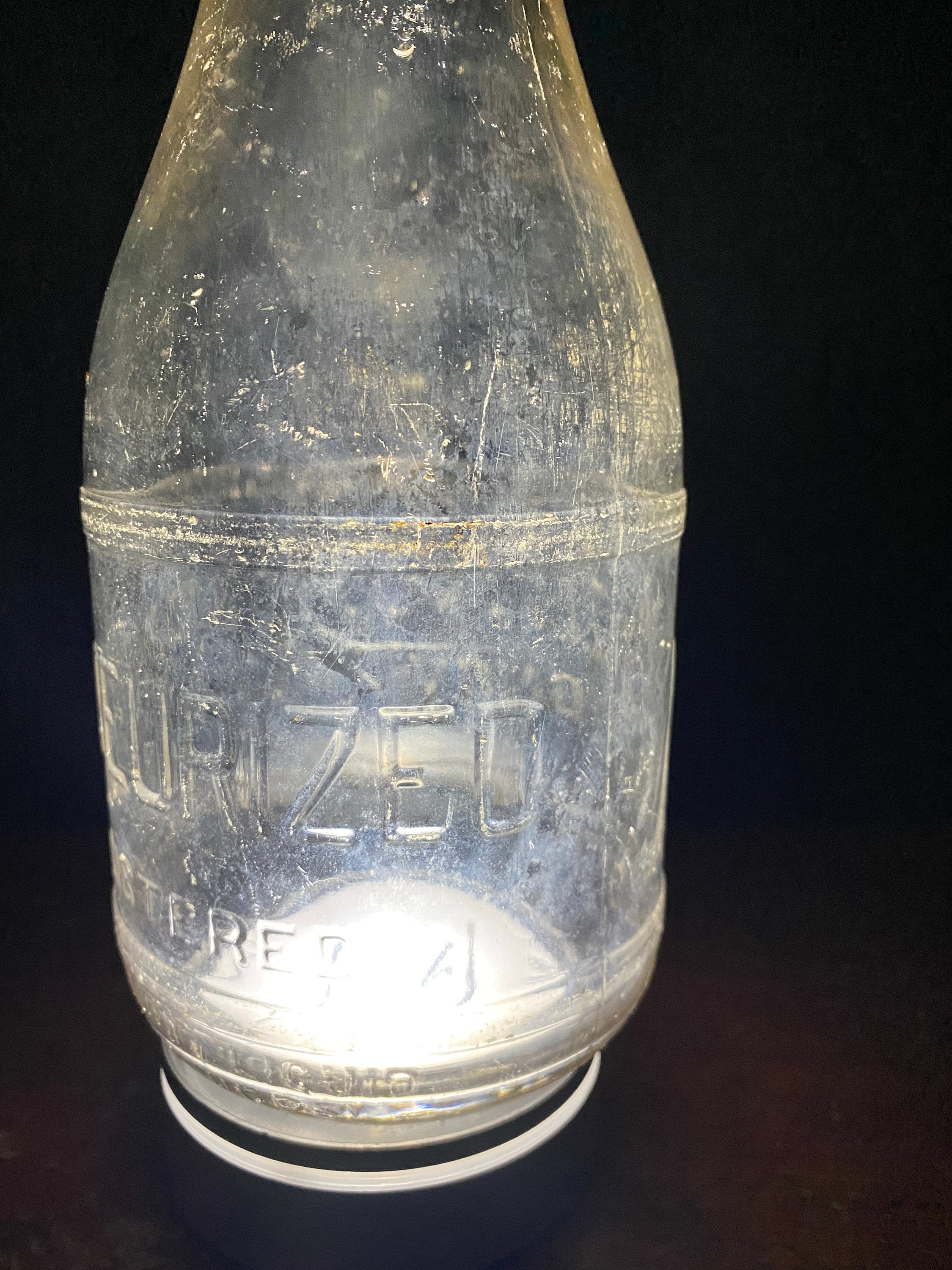 Monticello Dairy Charlottesville, VA Early 1900s Milk Bottle