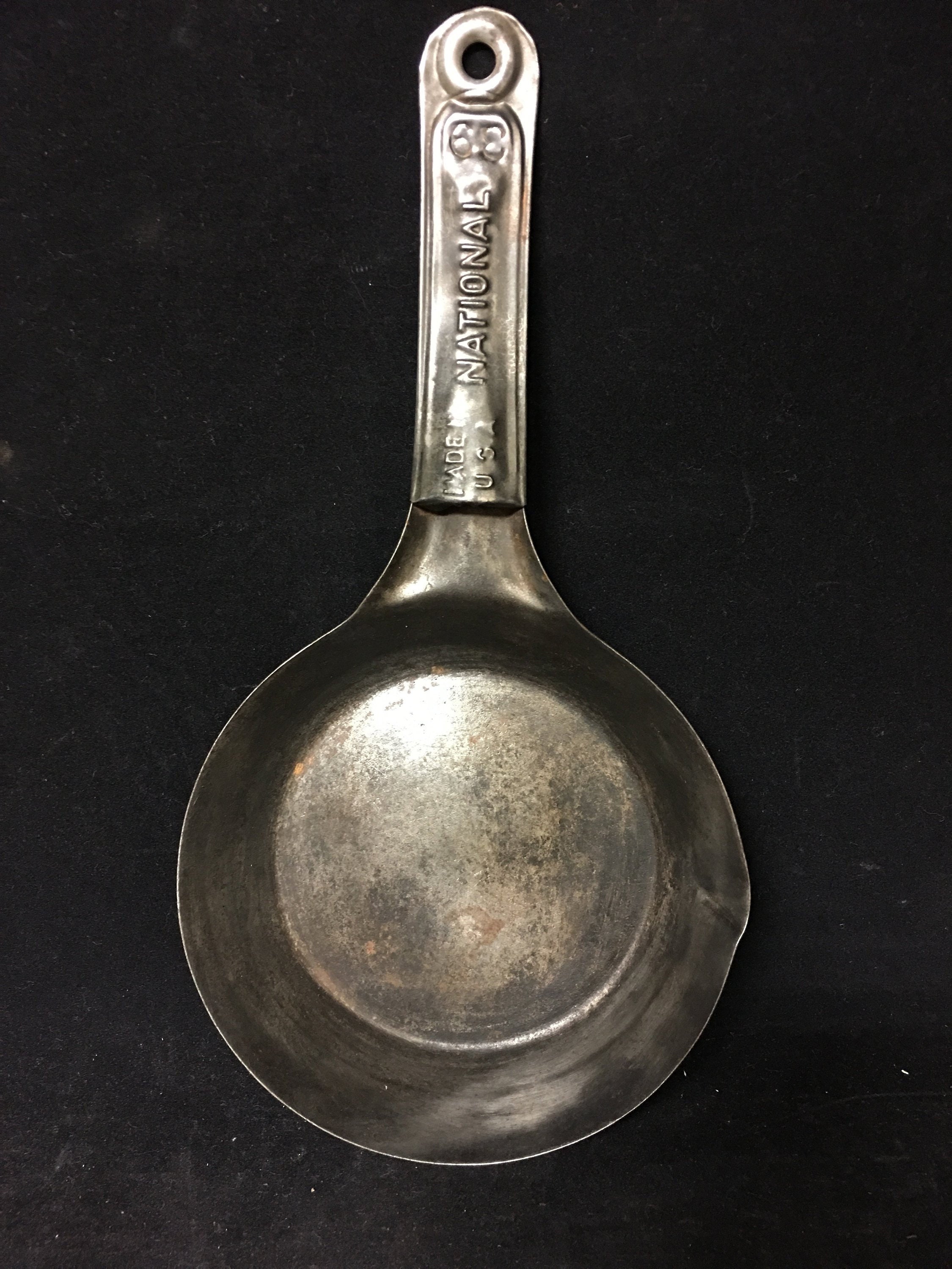 Vintage National Tin Cold Handle Frying Pan #39, 6