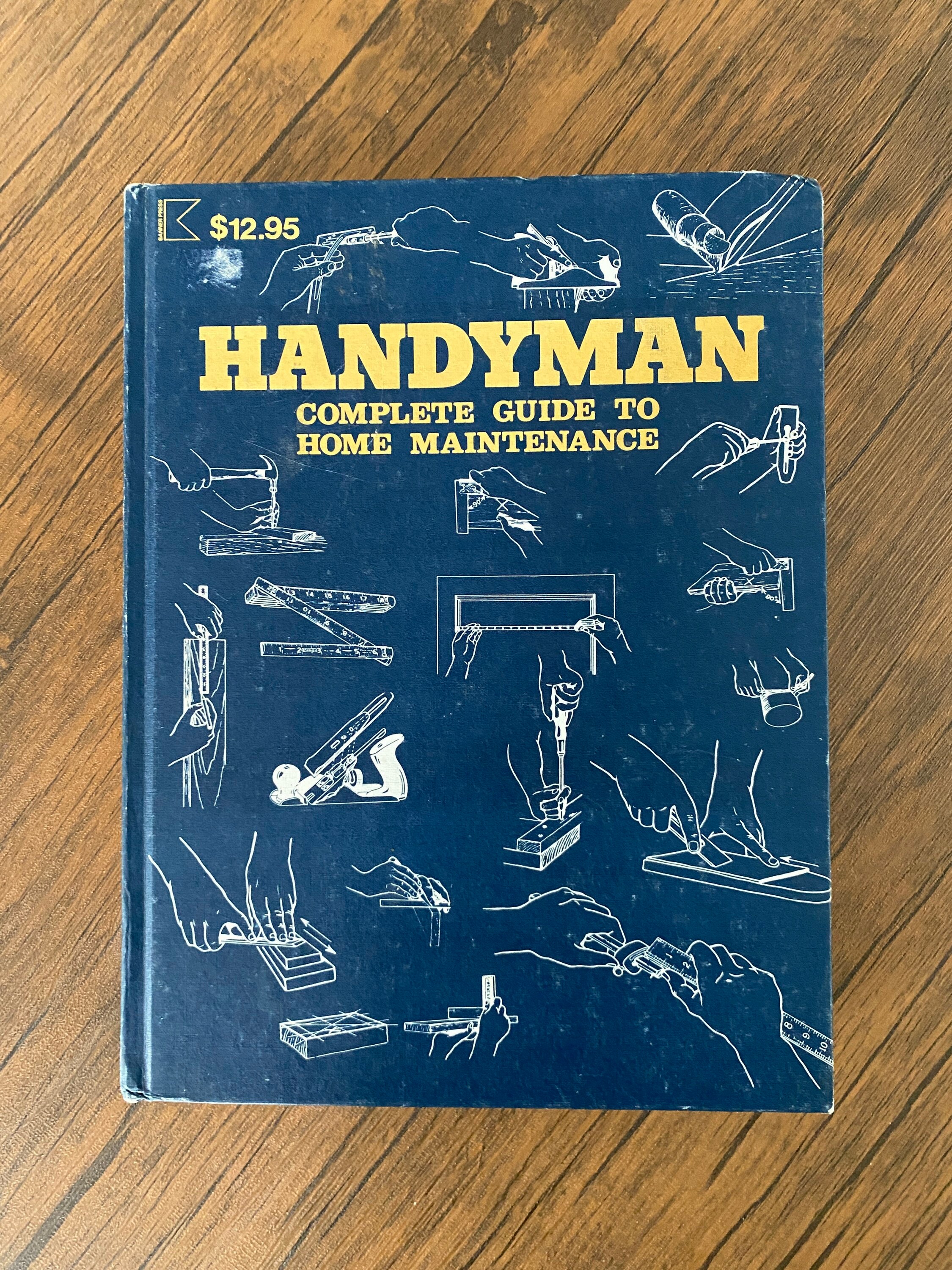 1975 Vintage Book HANDYMAN Complete Guide to Home Maintenance