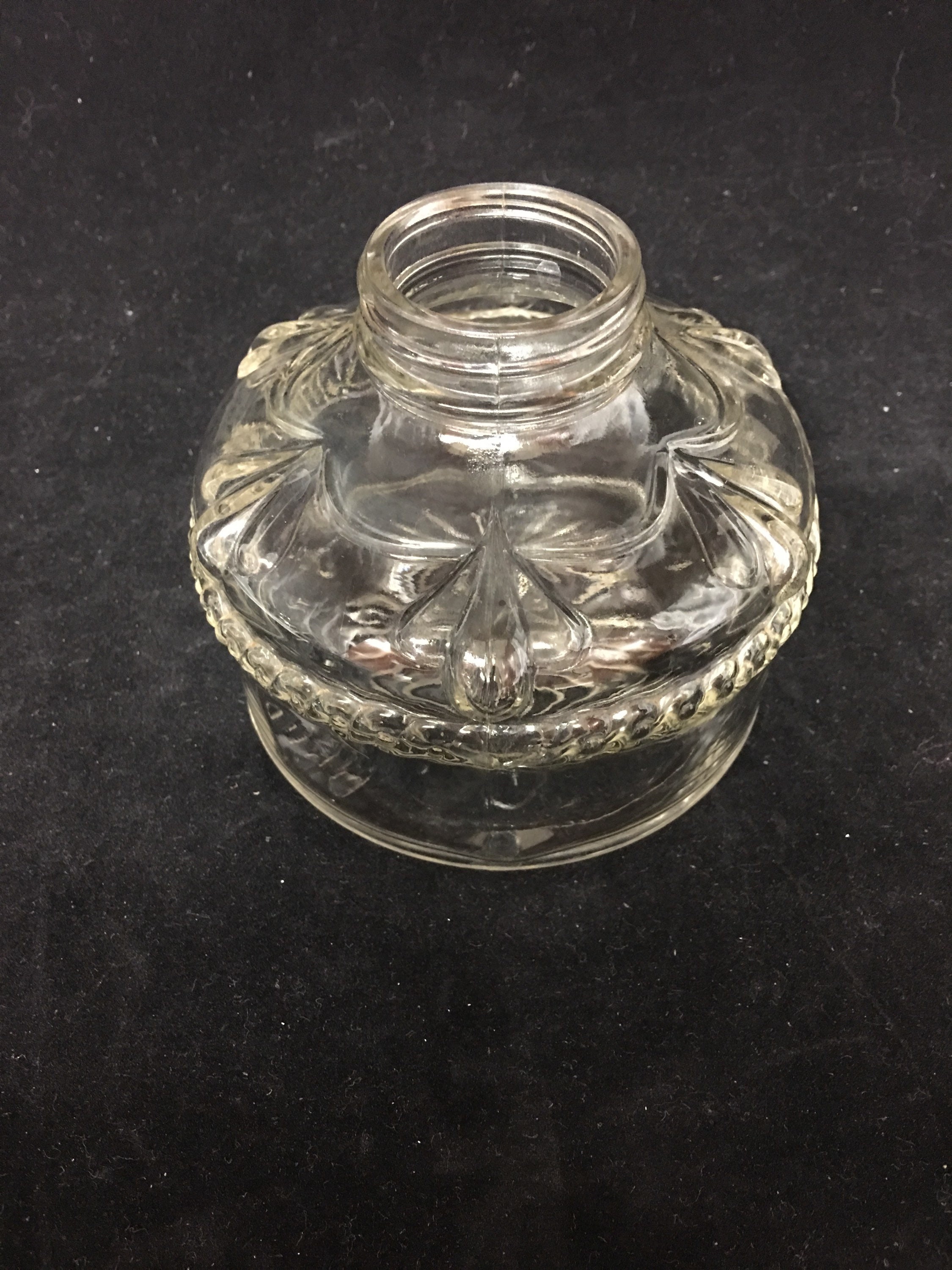 Vintage Eagle Oil Lamp with Original Burner