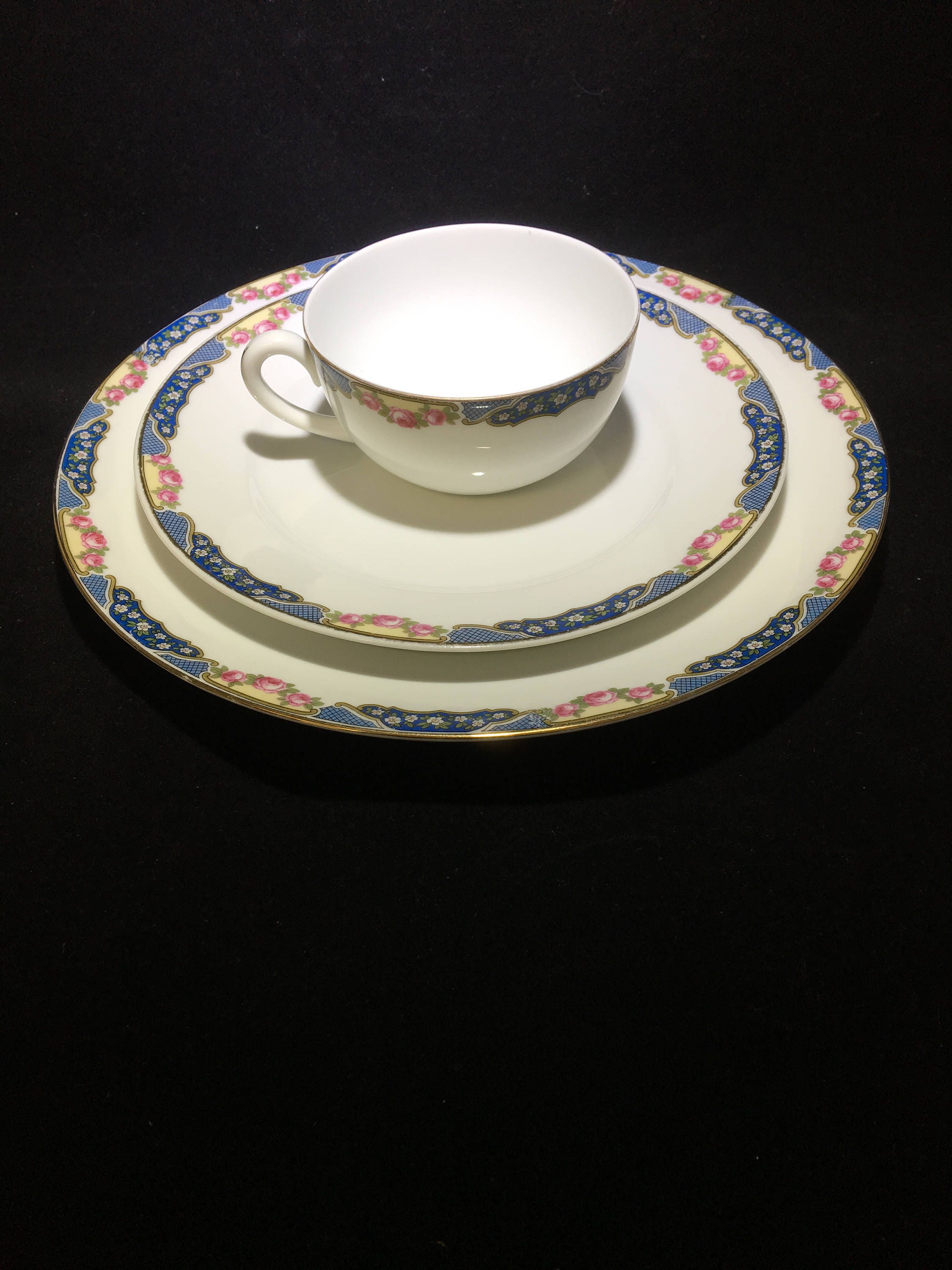TK Thuny Czechoslovakia China 12 piece set