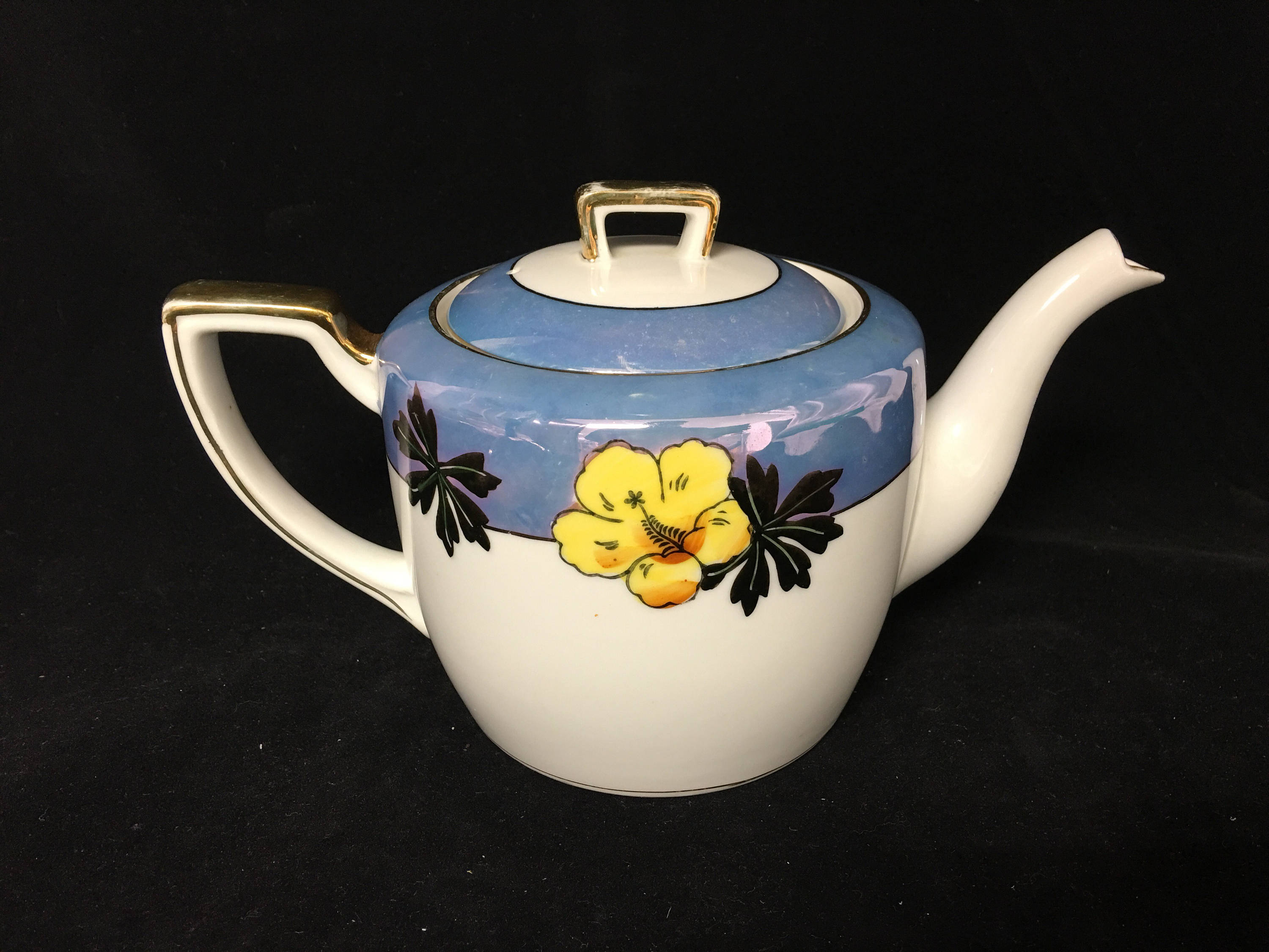Vintage Noritake Lusterware Tea Pot