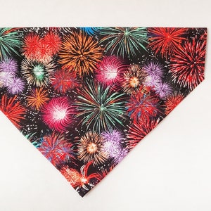 Katzen Bandana - Feuerwerk