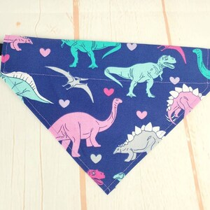 Cat Bandana Dinosaur Party Cat Collar Bandana image 2