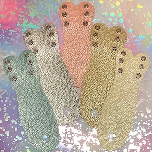 Custom Made Derby Toe Guards, Roller Skate Toe Guards, Colorful Toe