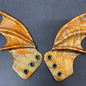 Bat Wings, Bat Accessories, Leather Shoe Accessories, Shoe Accessories ...