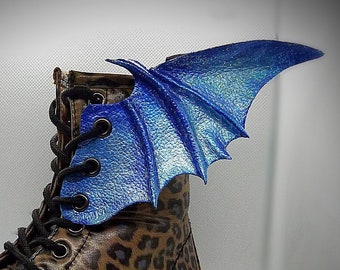Shoe accessories, dragon wings, Dragon wing shoe /boot accessory, custom made, cosplay, roller derby, roller skate accessories, Cosplay.