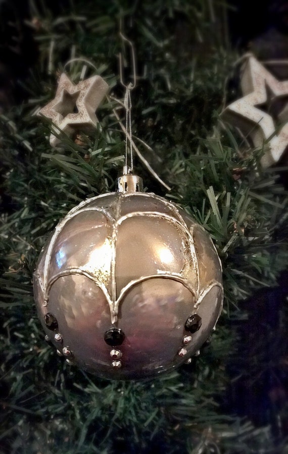 Gothic Christmas Christmas Tree Decorations Unique Vintage Etsy