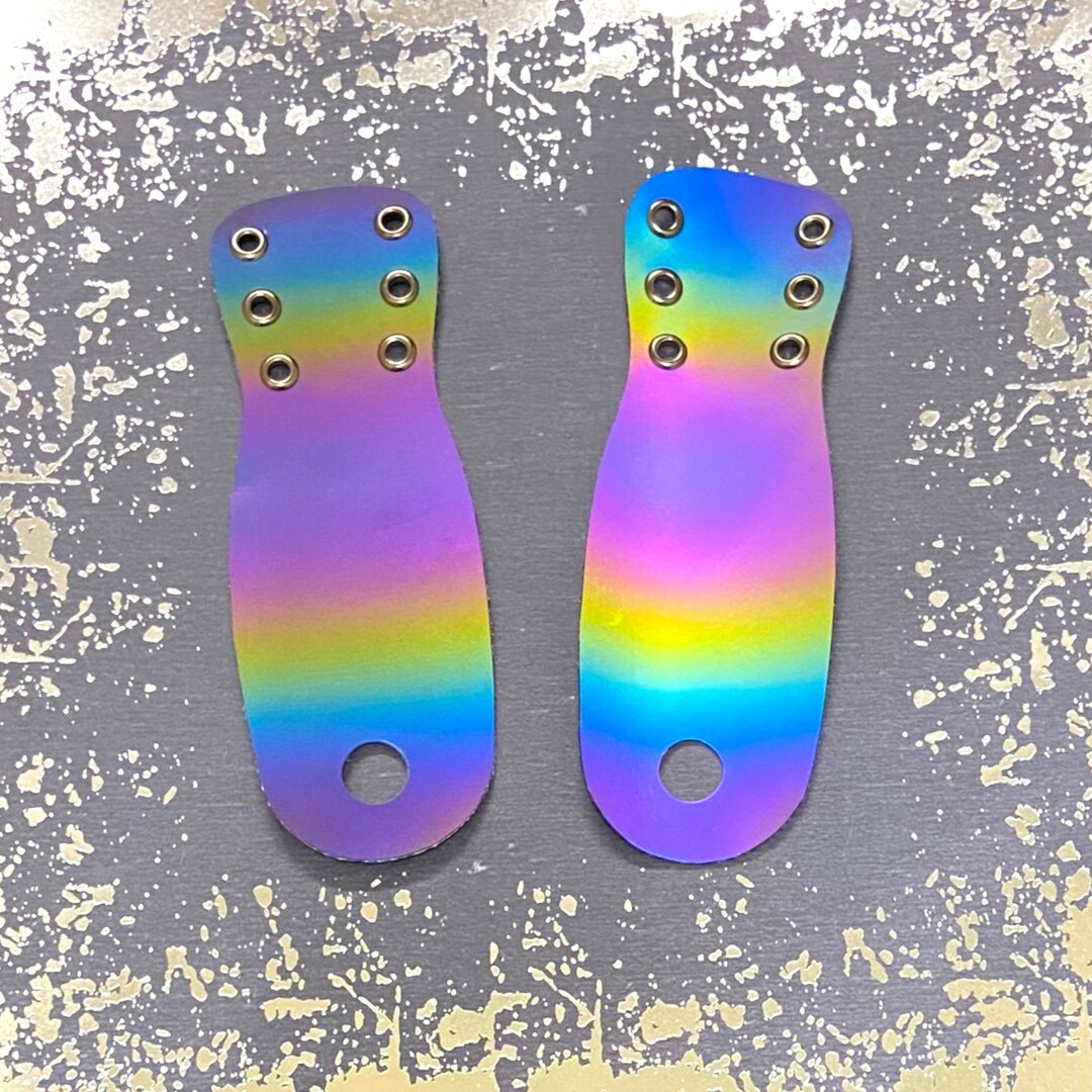 Roller Skate Toe Guards Skating Accessories Vegan Rainbow Etsy