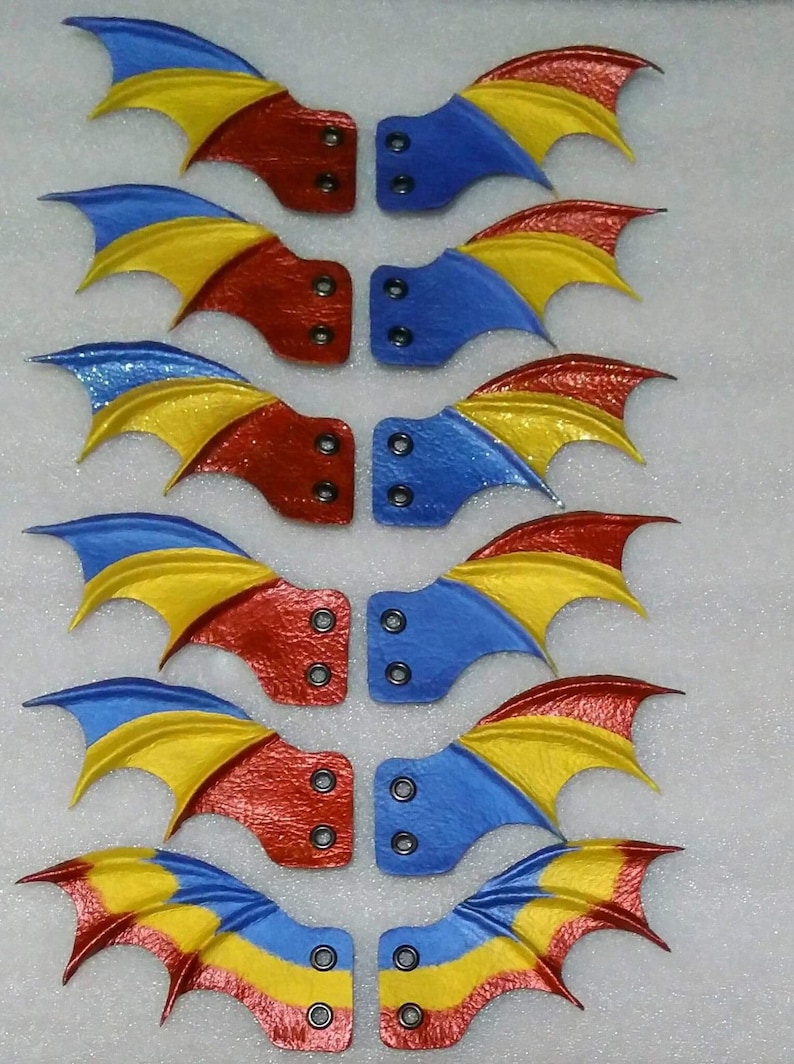 Batwing shoe accessories Bat wing winged shoe accessories Shoe wing accessories Veganvegetarian Roller Derby roller skate accessories