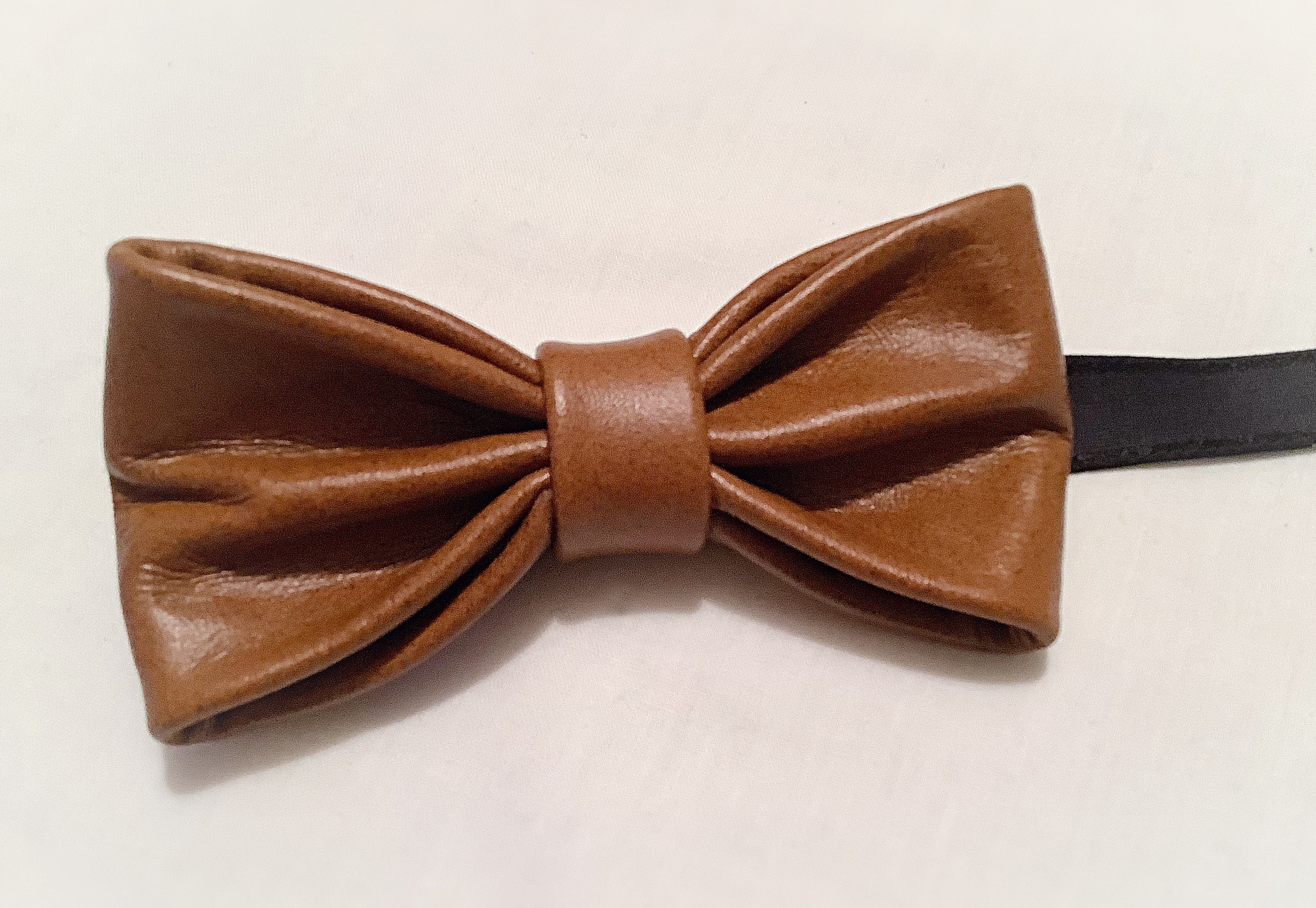 Leather Bow Tie Leather Dickie Bow Rustic Weddings Groom Etsy