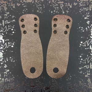 Roller skate toe guards, skating accessories, vegan, rainbow, iridescent, toe protection, skate accessories, roller derby accessories, skate