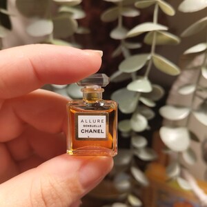 Vintage Miniature Perfume Chanel Allure - Etsy
