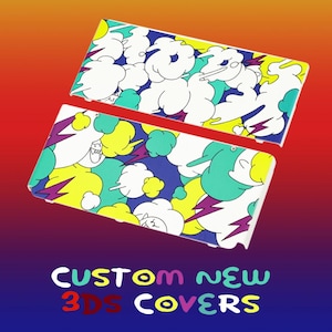 New 3DS Cover Plates – video game console Custom Faceplates Covers for Nintendo New 3DS (not XL!) – Ghost