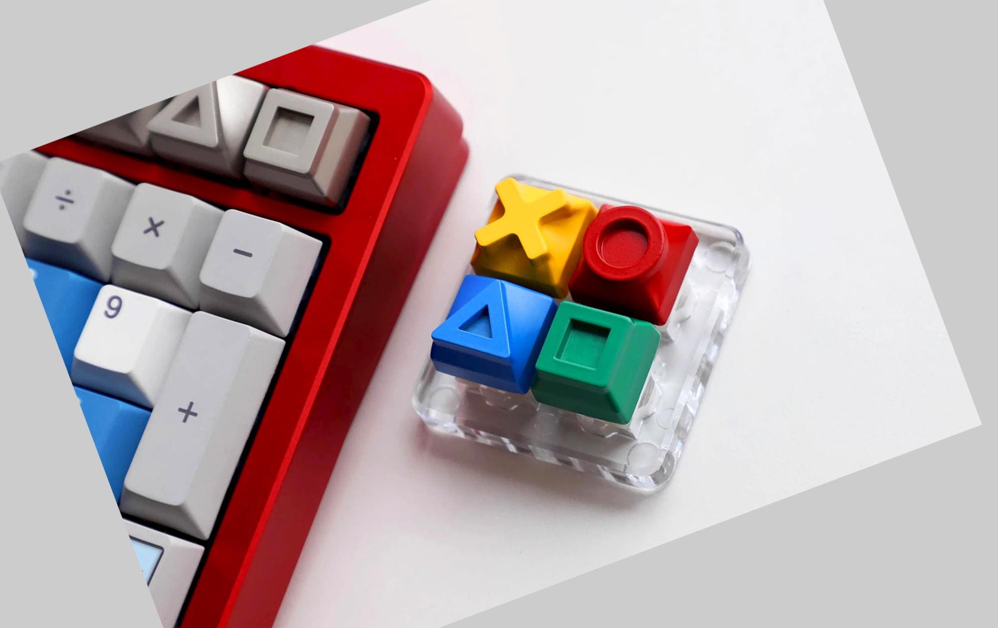 Mechanical Keyboard Keycaps in Game Console Gaming Style Set – Circle ...