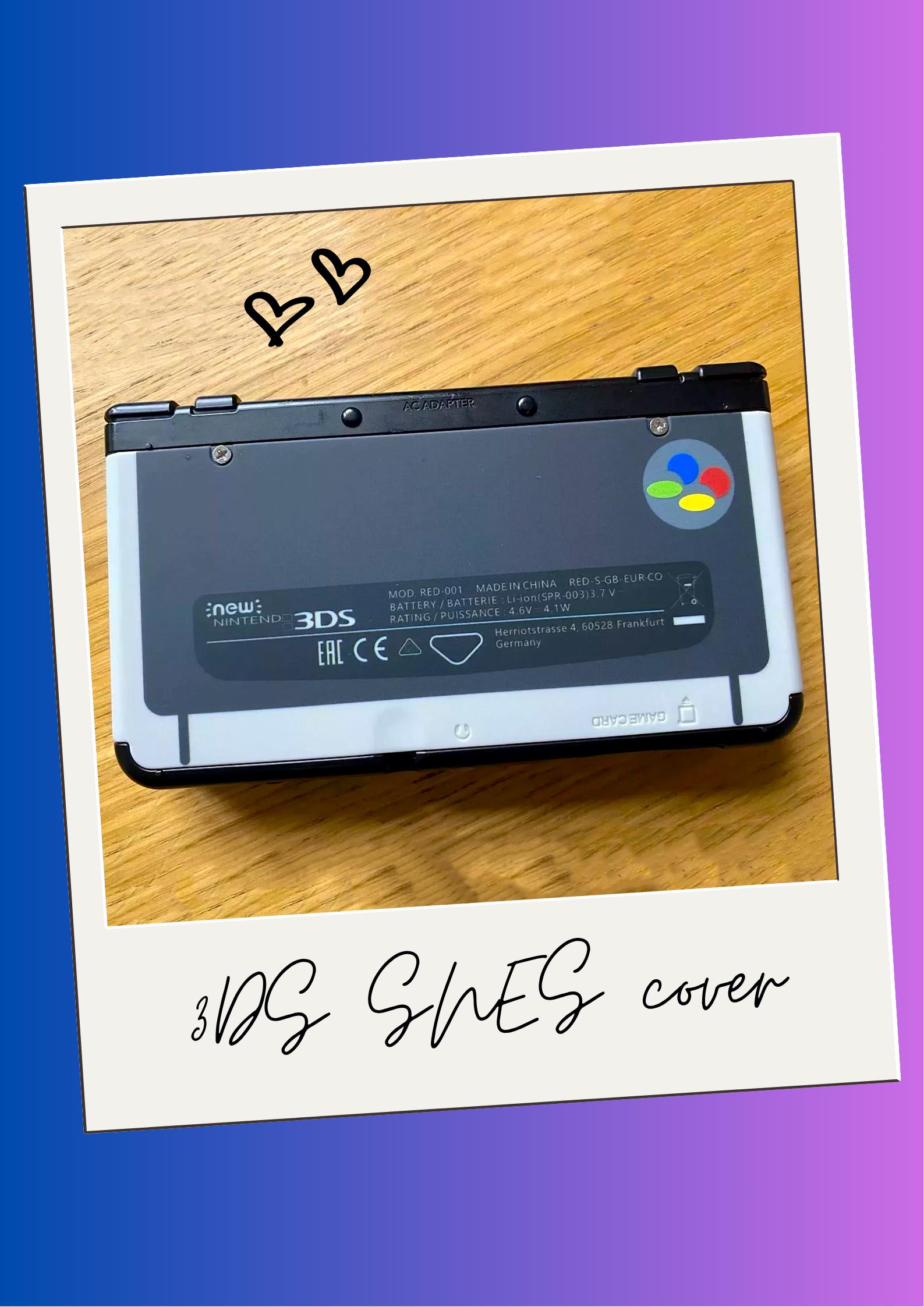 New 3DS Cover Plates – Video Game Console Inspired Faceplates for