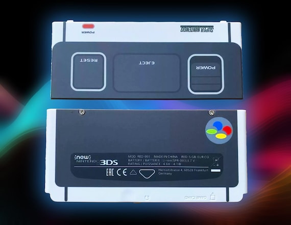 New 3DS Cover Plates – Video Game Console Inspired Faceplates for