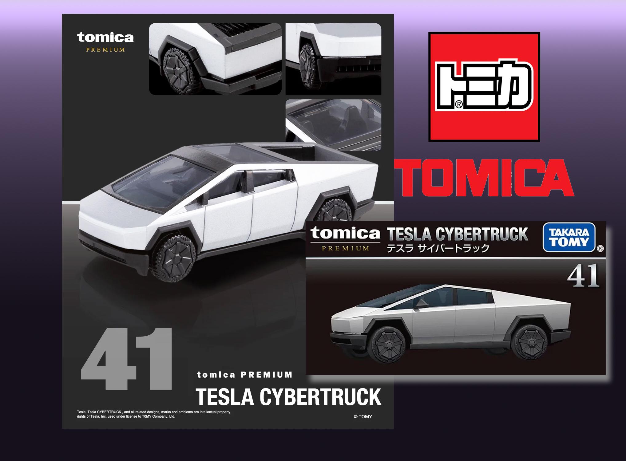 Takara Tomy Tomica 41 Cybertruck Diecast Model Car - Collector's