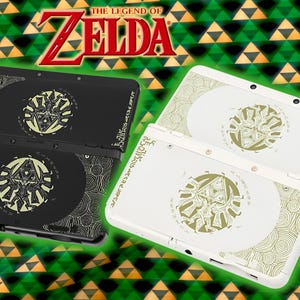 New 3DS Cover Plates – game-Inspired, custom made Faceplates for Nintendo New 3DS (not XL) – Zonai Symbols Design