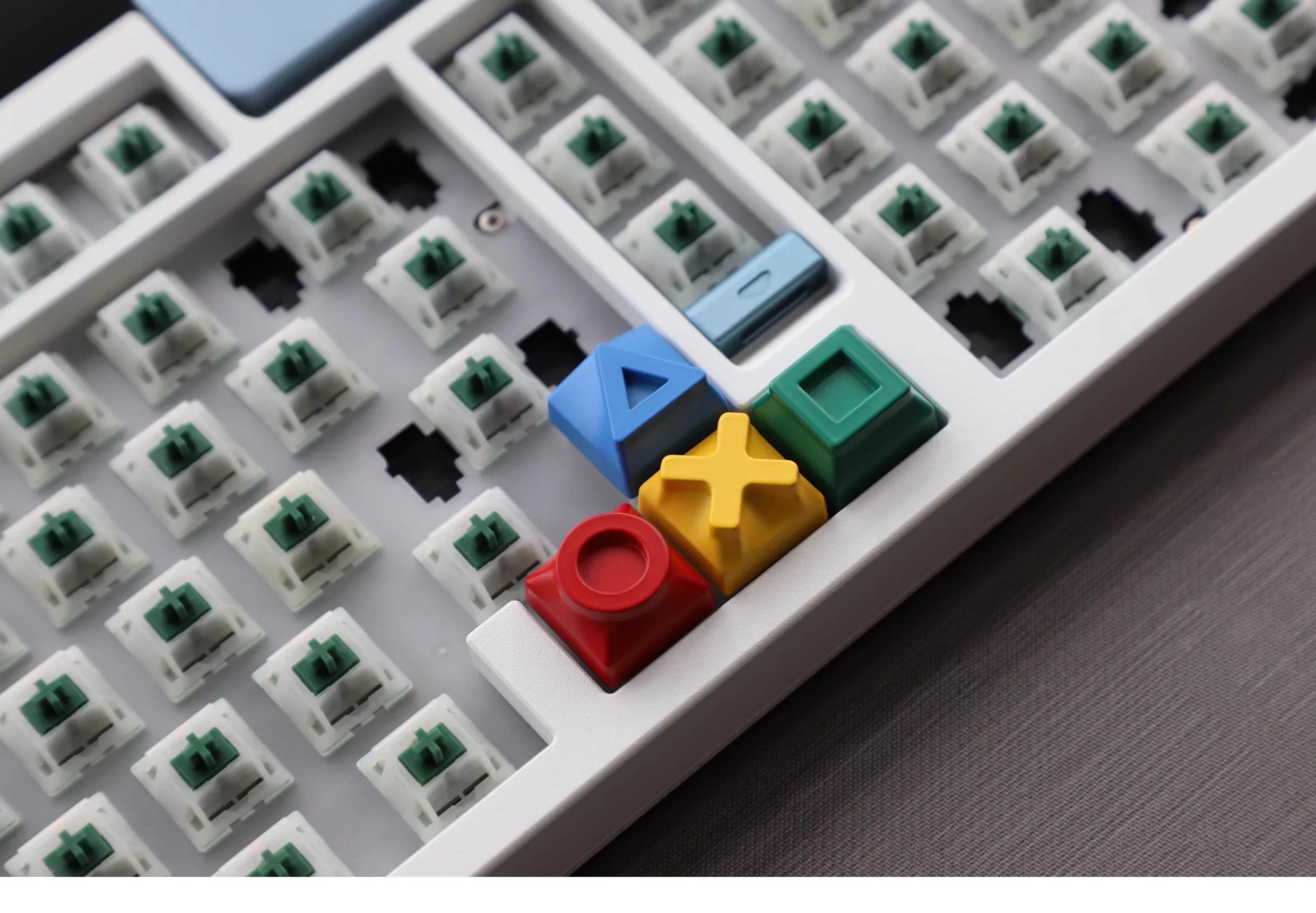 Mechanical Keyboard Keycaps in Game Console Gaming Style Set – Circle ...