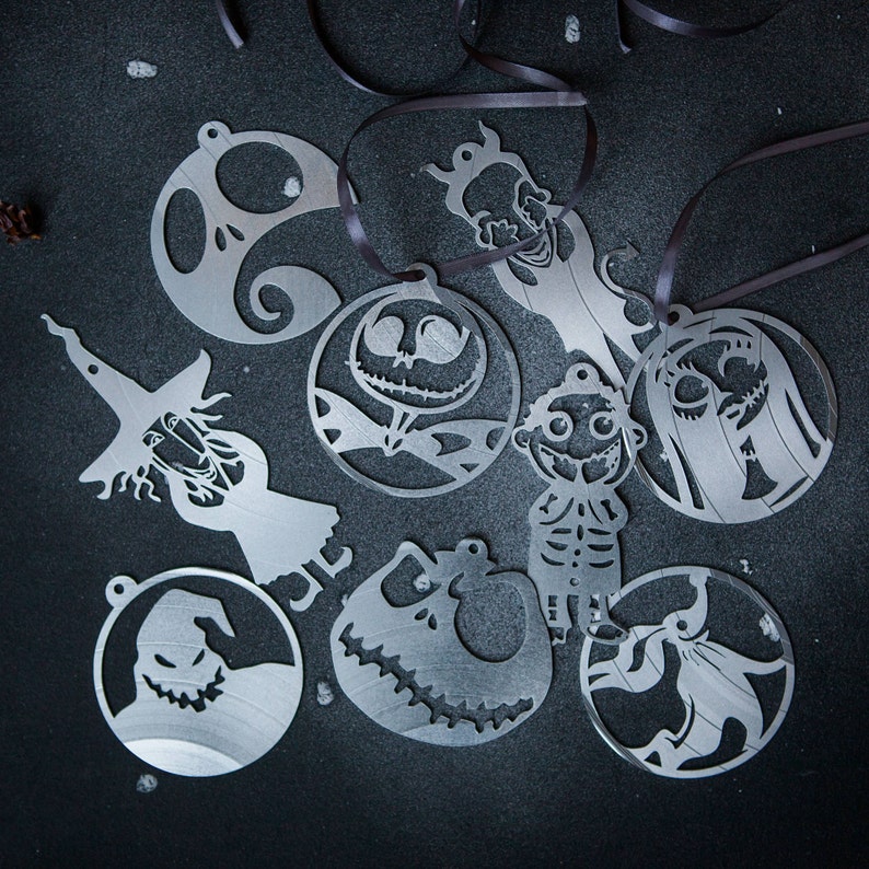 Nightmare Before Christmas Decorations Vinyl Record Party Etsy