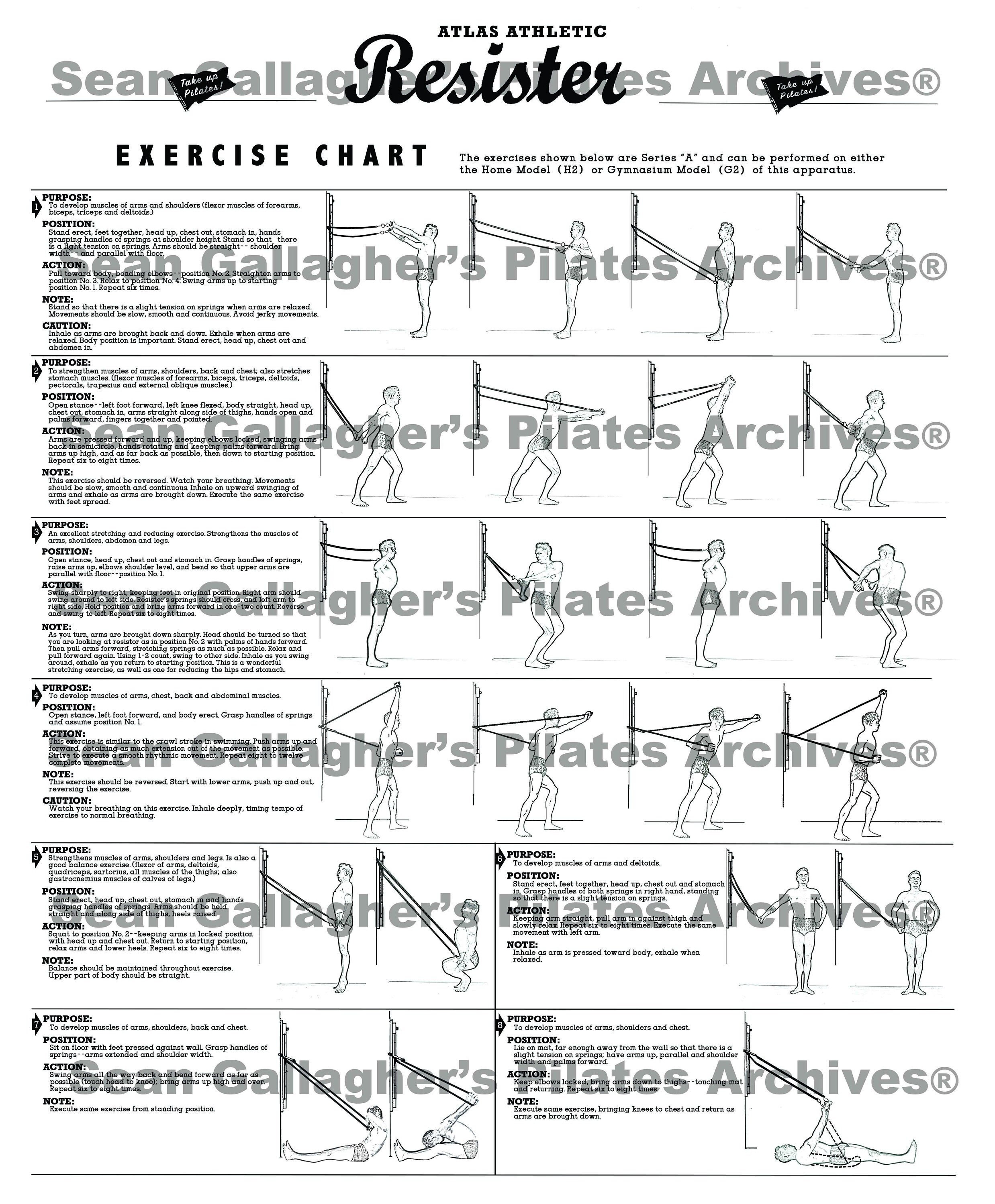 Classical Pilates Centre Mat Exercises by Kirk James Smith A1 Matt  Laminated Poster 59.4 X 84.1 Cm / 23.4 X 33.1 -  Finland