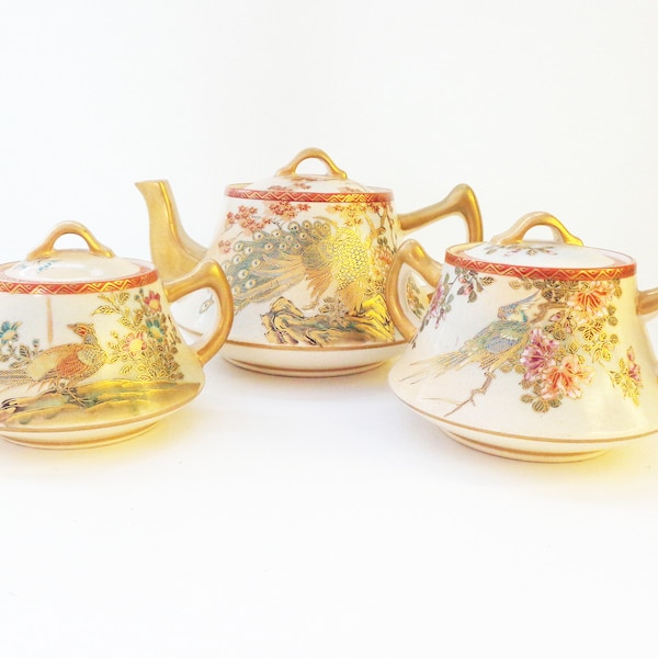 Hand Painted Tea Set Etsy