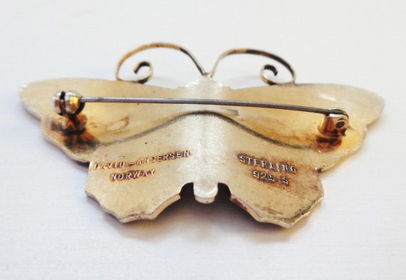 David Andersen Sterling and Enamel Vibrant Multi-… - image 4