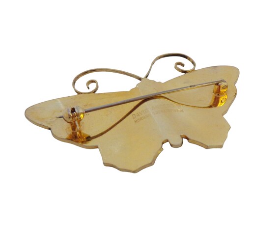 David-Andersen Multi-color Butterfly Pin - image 2