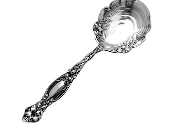 Frontenac 1903 Art Nouveau Sterling Berry or Casserole Spoon International/Simpson