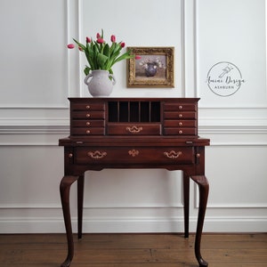 601 Louis XV Style Antique Reproduction Style Desk