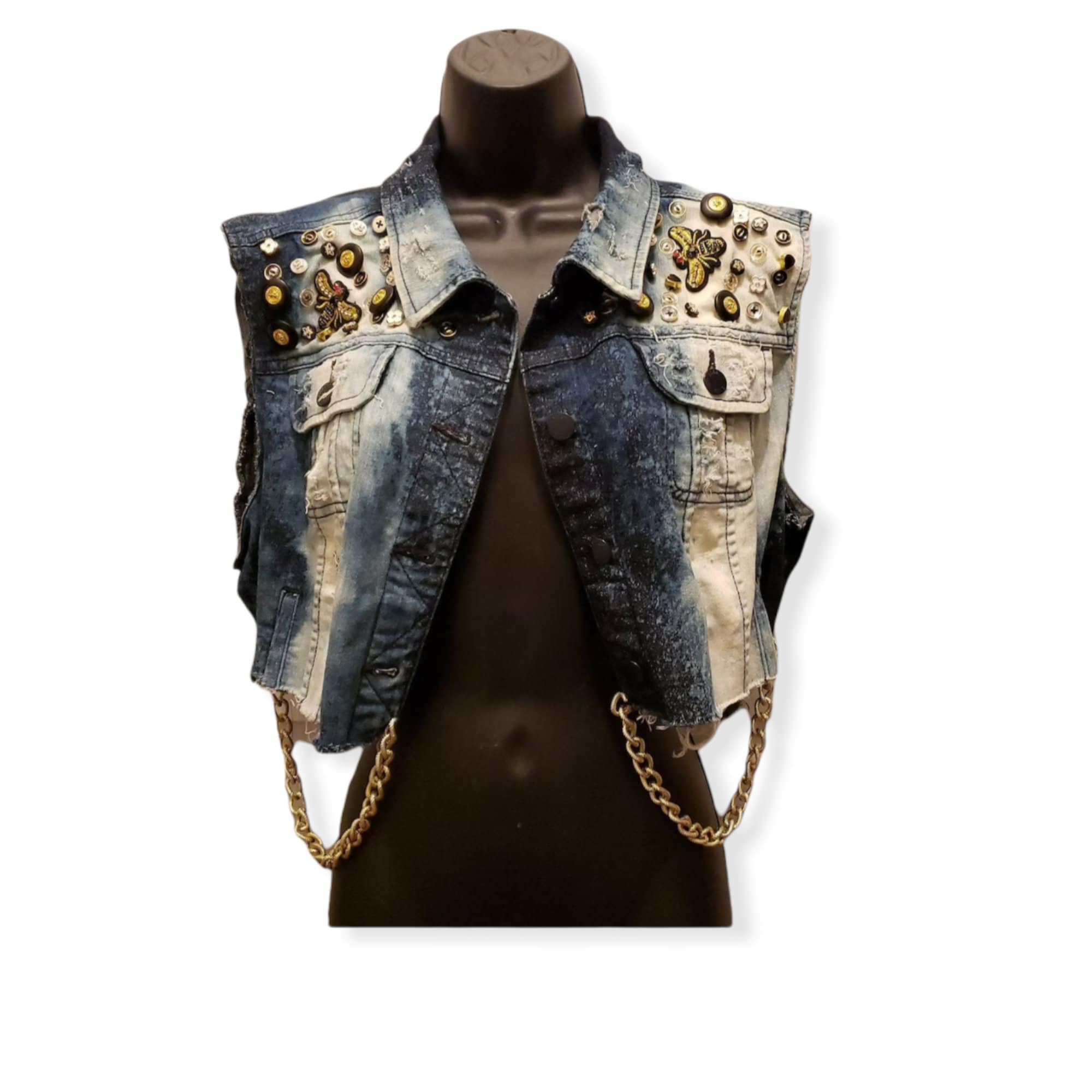 Details 156+ jeans half jacket for ladies super hot