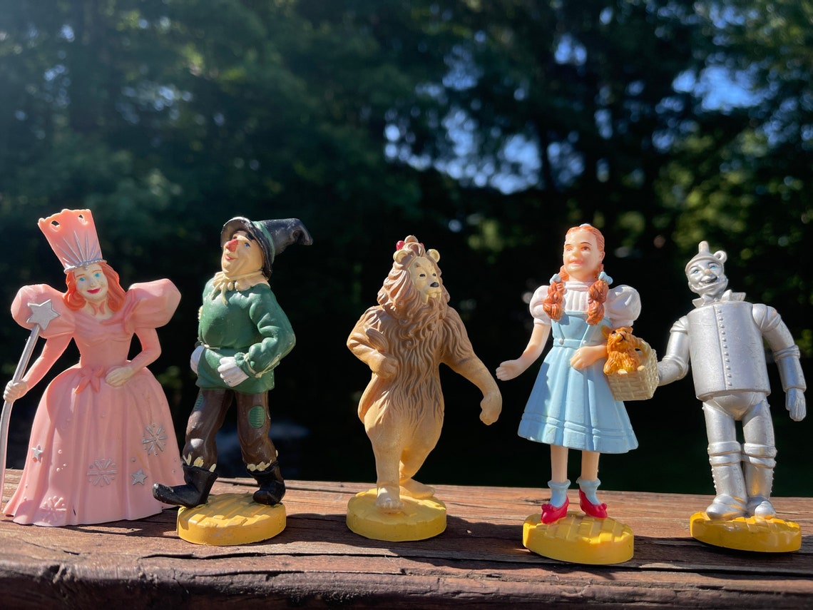 Rare Vintage Wizard of Oz Figurines Set of Five figures Etsy