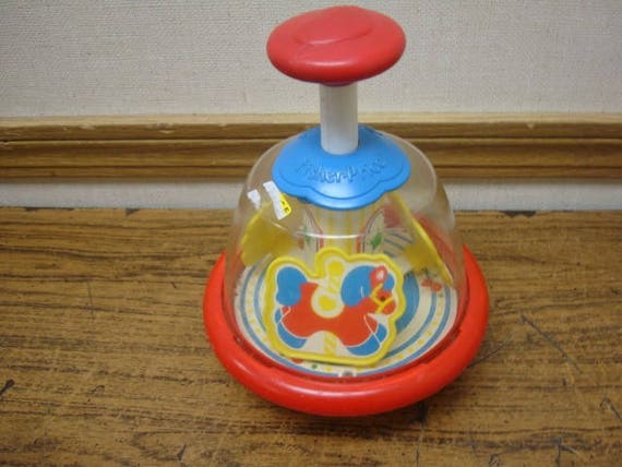 fisher price spinning top