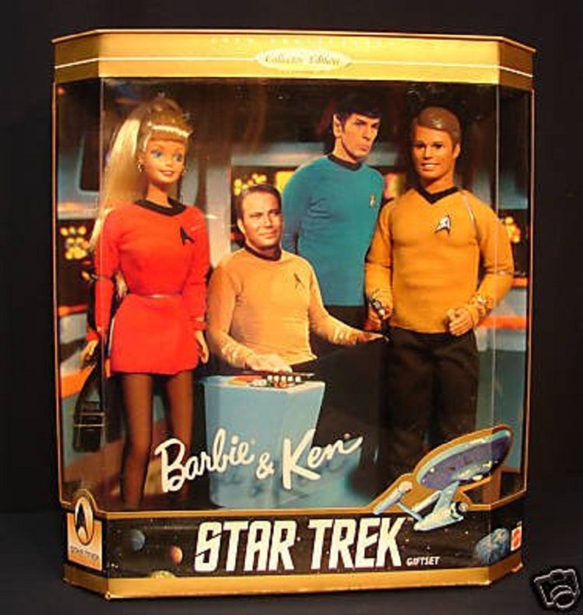 star trek barbie & ken