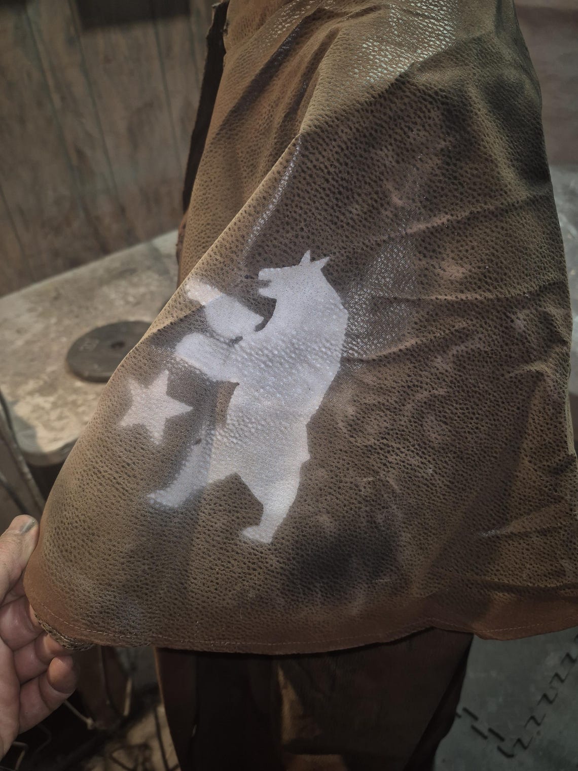 NCR Ranger Duster Faux Suede Leather - Etsy