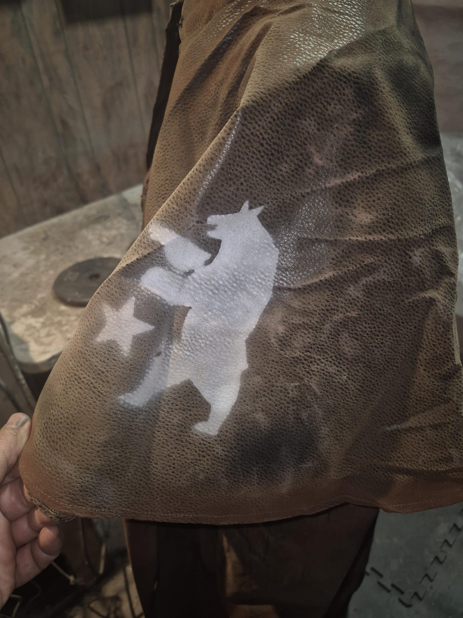 NCR Ranger Duster Faux Suede Leather - Etsy