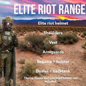 Handmade NCR Ranger Cosplay Costume: Veteran, Desert, or Elite Riot - Etsy