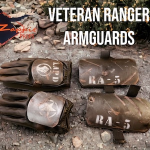 NCR Ranger Veteran Arm armor + leather gloves