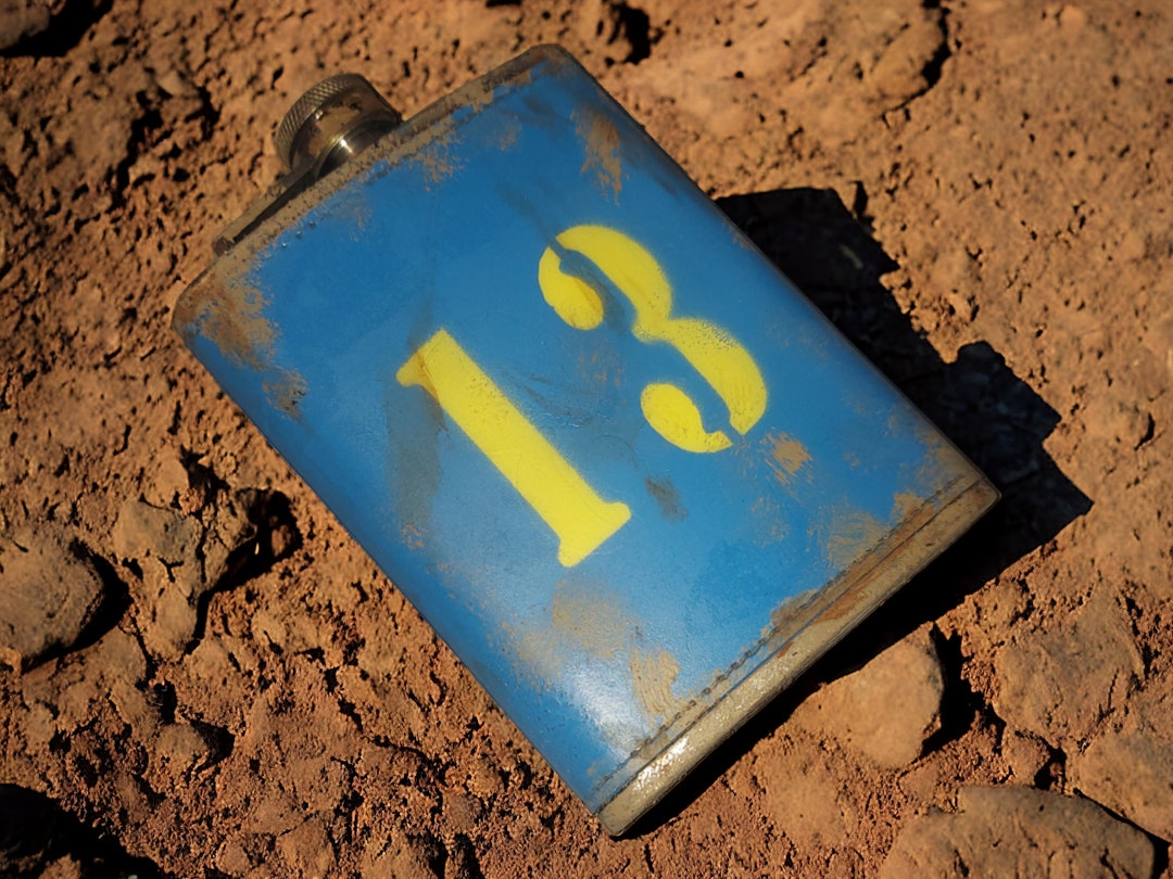 Vault 13 Canteen REAL Flask Version Etsy