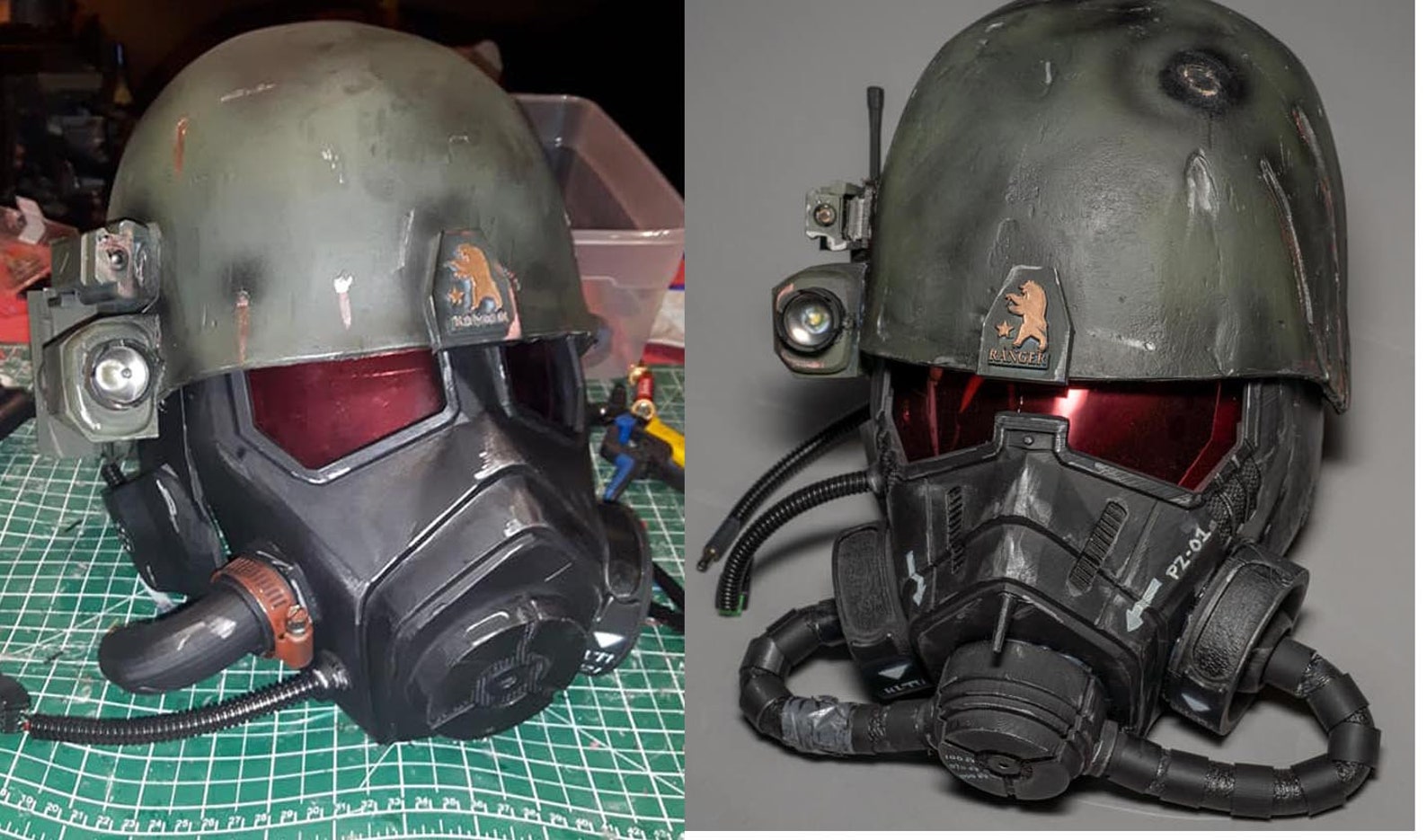 NCR Ranger Helmet. Elite AND Original. LED lenses now Voice Etsy