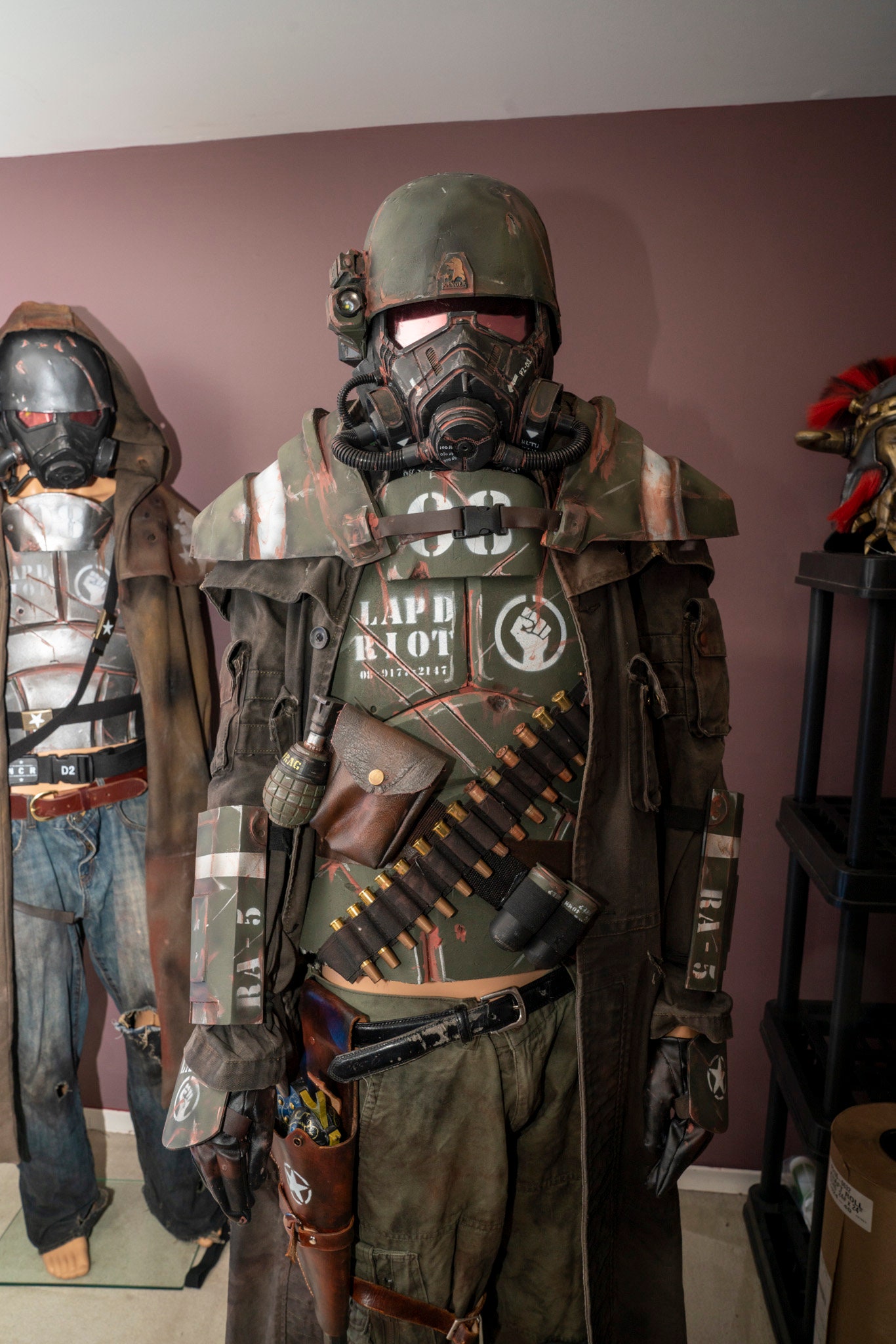 NCR Elite Riot Gear Canvas Jacket/duster Screen Accurate
