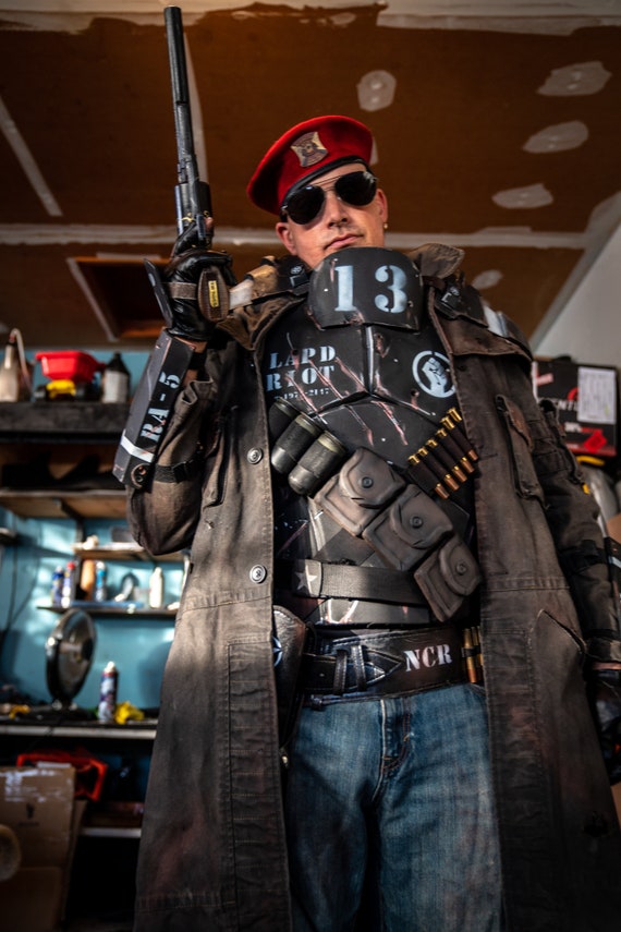 Fallout Ncr Ranger Vest Etsy Uk